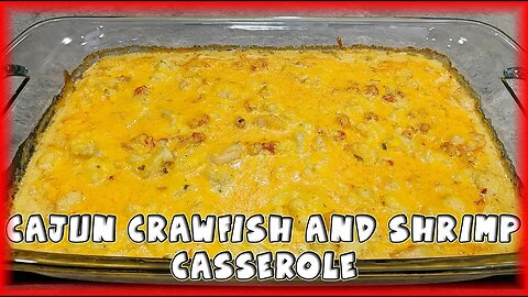 [Keto] Cajun Crawfish and Shrimp Casserole
