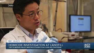 Homicide investigation at Valley landfill