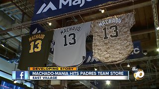 Machado-mania hits padres team store