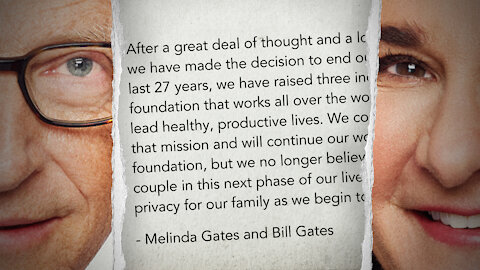 Bill And Melinda Gates Call It Quits After 27 Years Of Pushing Vaccines And Political Meddling