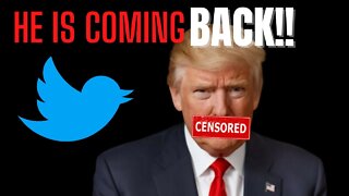 Donald Trump Is Returning To Twitter?!
