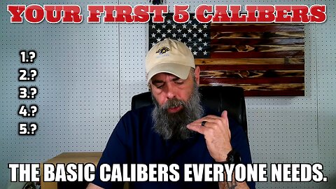 Your First 5 Calibers To Buy