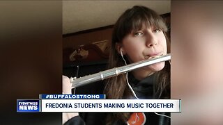 Fredonia High School band reunites for virtual performance