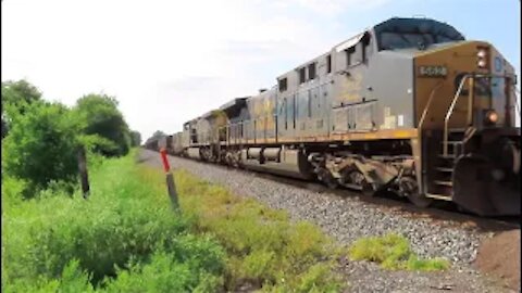 CSX K183 Empty Coke Express Train from Sterling Ohio July 3, 2021