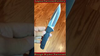 Rough Ryder 4” Tactical fixed blade! #shorts #shortsvideo #shortsyoutube #knives #edc #outdoors