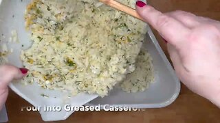 Baked Green Rice