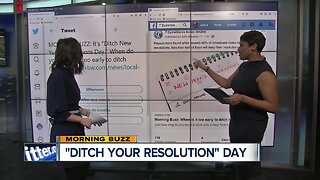 Morning Buzz: Are you ditching your New Year's resolutions already?