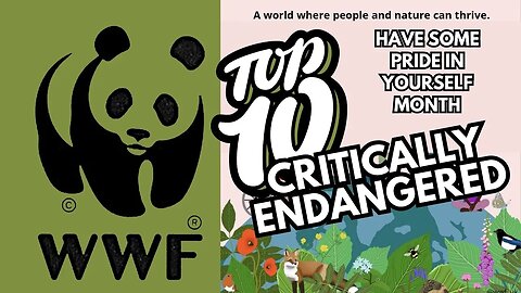 WWF - Have some pride in yourself month! - SAVE MOTHER NATURE
