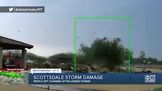 Scottsdale hit hard by monsoon storms