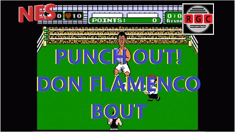 Punch Out - Don Flamenco Fight #1 - Retro Game Clipping