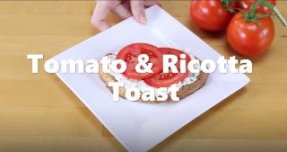Tomato & Ricotta Toast
