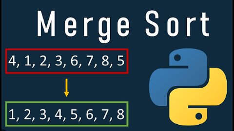 Merge Sort In Python Illustrated (With Example And Code)