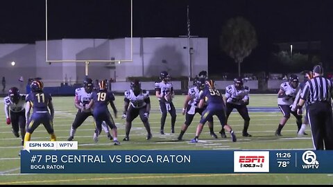 Palm Beach Central host start continues against Boca Raton