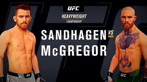 EA Sports UFC 4 Gameplay Conor McGregor vs Cory Sandhagen