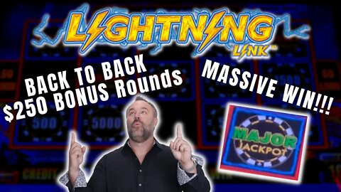 MASSIVE Wins!! My biggest Back to Back EVER!!! 2 MAJOR Jackpots!!! Don't Miss This One!