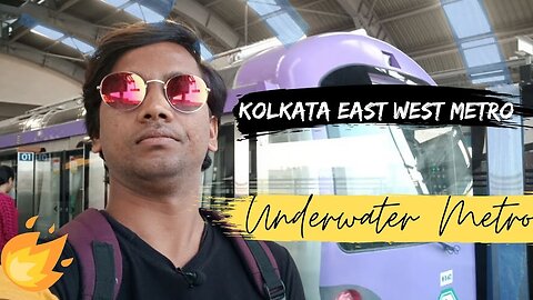 India's first UNDERWATER Metro in KOLKATA | EAST WEST METRO | BY ASHISH KE VLOG..🚅 🔥🔥🔥