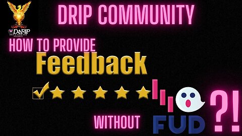 Drip Network how to express opinions without FUD