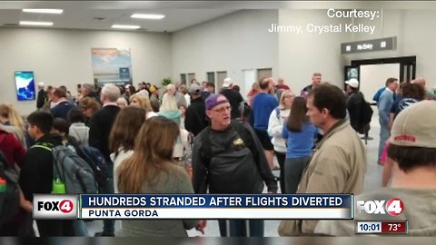 Allegiant travelers stranded at Punta Gorda Airport