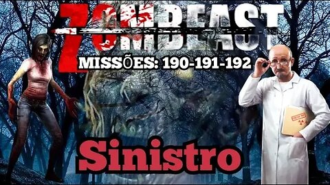 Zombeast Survival Zombie Shooter: Missões, 190-191 -192 sinistro 💀