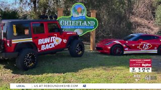 Chiefs fans in special rides motor to Tampa