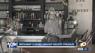 Well-known San Diego restaurants closing
