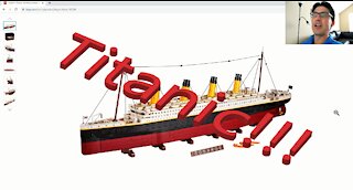 Lego set 10294 TITANIC my look at the pics!! - Creator Expert, Boat, Ship, Historic