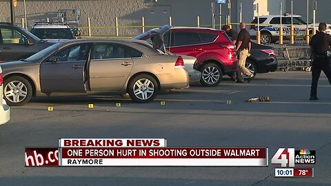 One person hurt in shooting outside Raymore Walmart