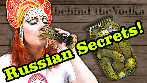 Why russians drink a lot of vodka...? Review of traditional pickle vegetables