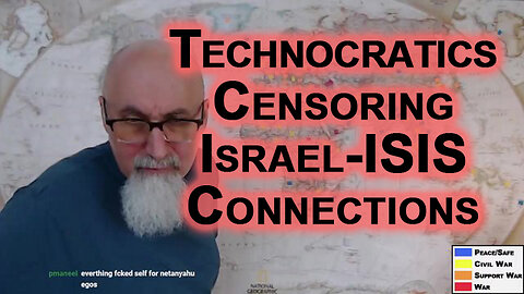 Technocratic Social Media Platforms Censoring Israel & ISIS Connection: Twitch AutoMod Censorship