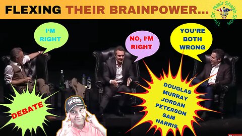 DYNAMIC MINDS CLASH: Douglas Murray, Jordan Peterson and Sam Harris