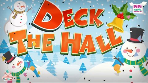 Christmas songs for kids - Deck the hall lyrics - Music for kids