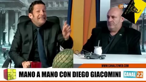 Diego Giacomini economista con Santiago Cúneo #Cuneoalmediodia por Canal 22 WEB