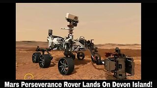 Mars Perseverance Rover Lands On Devon Island!