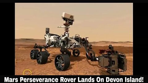 Mars Perseverance Rover Lands On Devon Island!