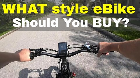 What eBike 🚴 Style Should You Buy? / 2023 Electric Bike
