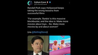 Women need more Hollywood movies