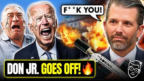 Don Jr. SHUTS DOWN New York City With LIVE FLAMETHROWER Defense Outside Trump Trial | This is FIRE🔥