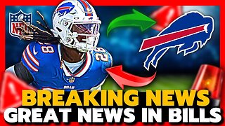 🔥MY GOODNESS! CAN CELEBRATE BILLS MAFIA! BUFFALO BILLS NEWS NOW | NFL NEWS