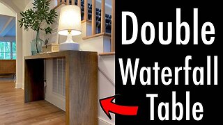 double waterfall table