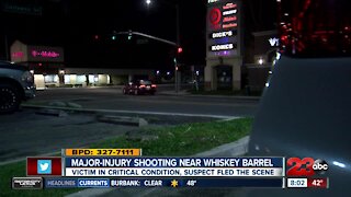 Early morning shooting at Whiskey Barrel