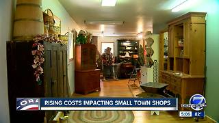 Rent prices affecting small business outside of metro area