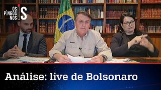Análise da live de Jair Bolsonaro de 19/11/21