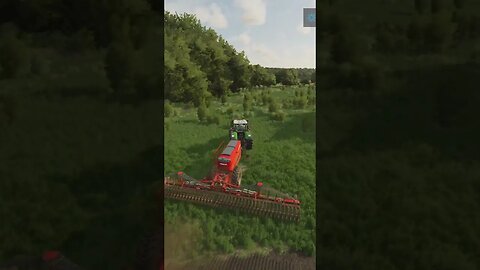 Planting The Big Field Horsch DLC Farming Simulator 22 #shorts