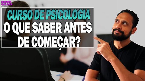 COMO É FAZER FACULDADE DE PSICOLOGIA? | Psicólogo Bruno Caldas