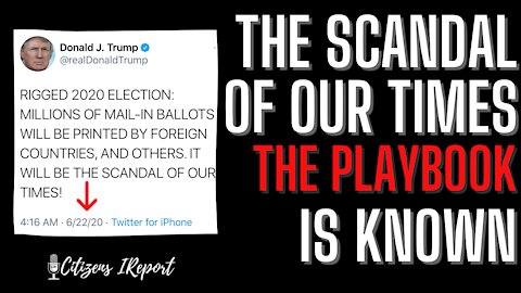 The Scandal of OUR TIME: The Playbook is KNOWN