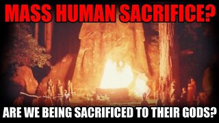 Mass Human Sacrifice? Are we being sacrificed to their gods?