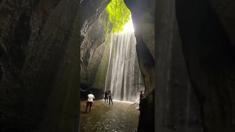 Tukad Cepung Waterfall | Ubud |Bali #new #trending #nature #waterfall #youtubeshorts #viral #ubud
