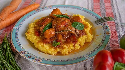 rustic chicken cacciatore