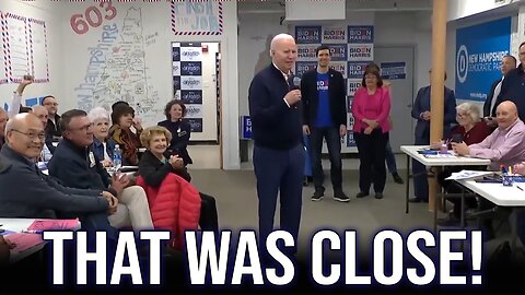 Biden goes off-script, handlers RUSH to kick the Press out of the room and IMMEDIATELY cut the feed