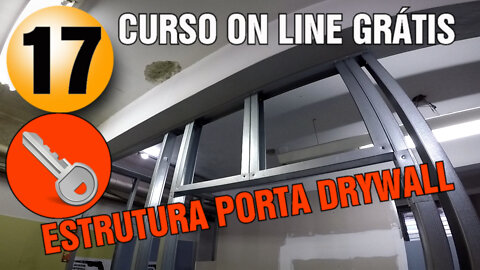 Curso de Drywall ONLINE GRÁTIS Aula 17